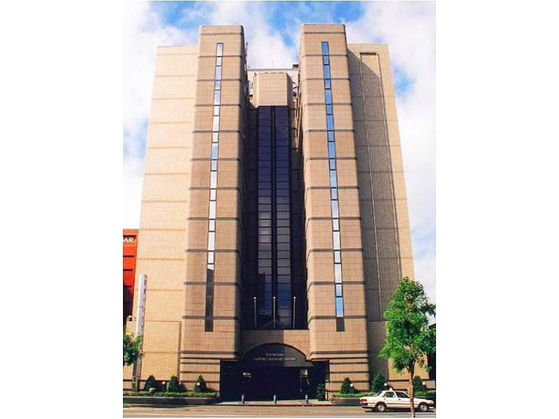 Toyoko Inn Hokkaido Sapporo Susukino Minami Exterior foto